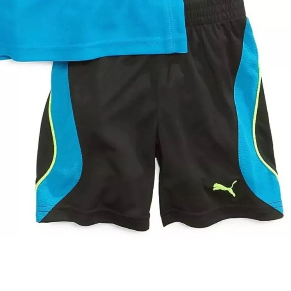 NWT PUMA BOY'S 2 PC OUTFIT SET TOP/ SHORTS NEW - Picture 6 of 6